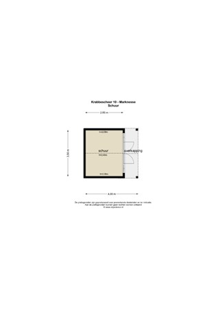Floorplan - Krabbescheer 10, 8316 NR Marknesse